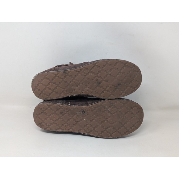 UGG Australia Women's Amely Suede Ankle Boots size 9 Fringe Trim Chocolate Brown - Picture 9 of 9